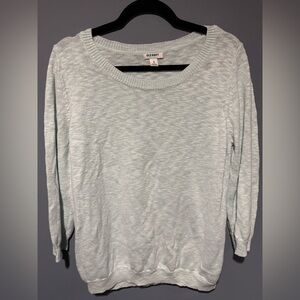 UEC Old Navy Mint/Lt Blue Knit Pullover size XL